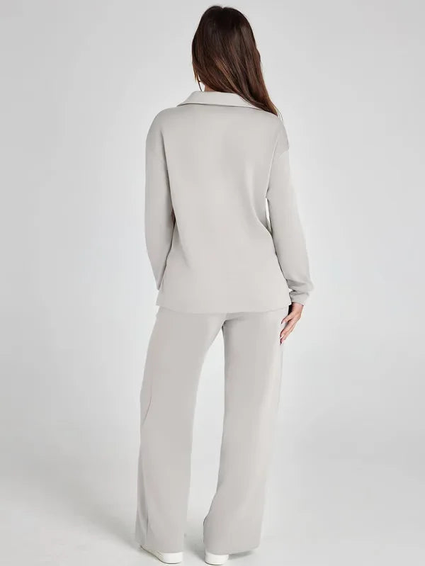 VioletVibe Cozy Hoodie Set | Stijlvolle en comfortabele loungewear voor ultieme ontspanning