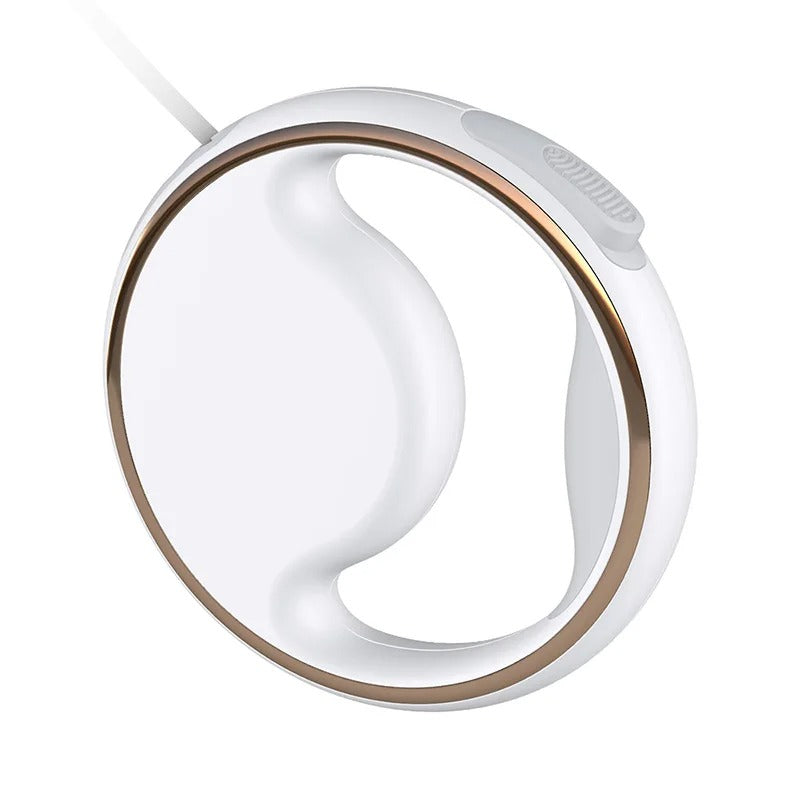 Automatische Hondenlijn LumoLeash | Met LED-licht & ergonomische grip | Terugtrekmechanisme | Voor kleine & middelgrote honden