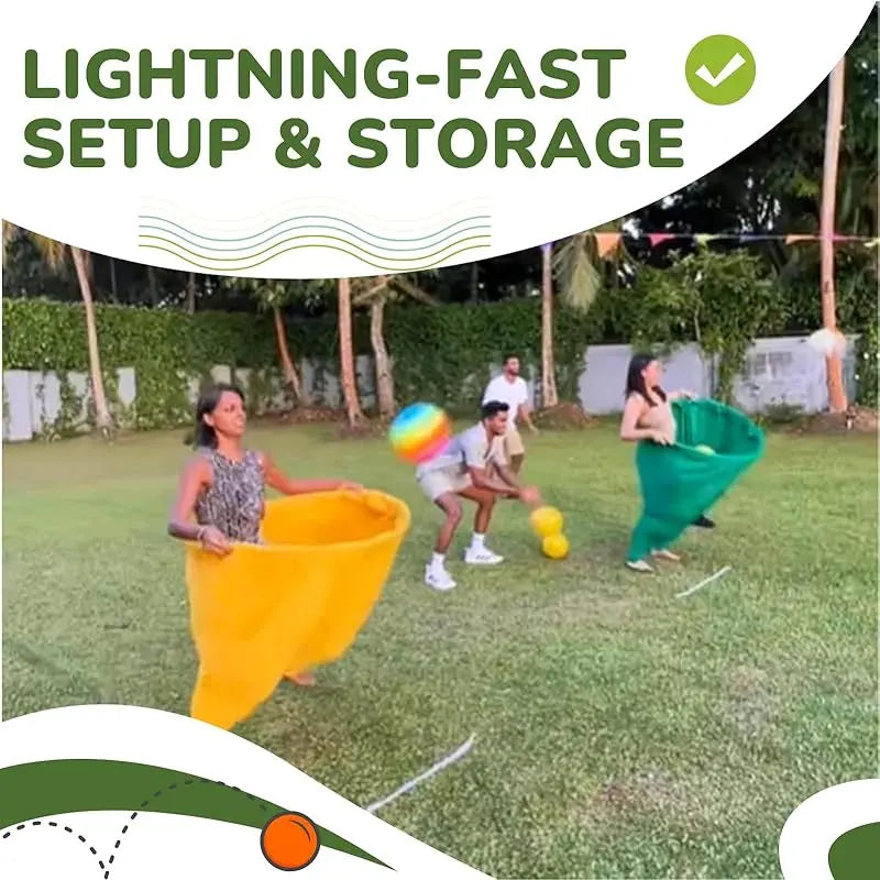 BounceSphere | Vang en Gooi Spel Hilarische Plezier voor Kinderen en Volwassenen