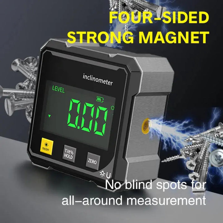 Precisie Hoekmeter HoekPro – Magnetische Digitale Waterpas