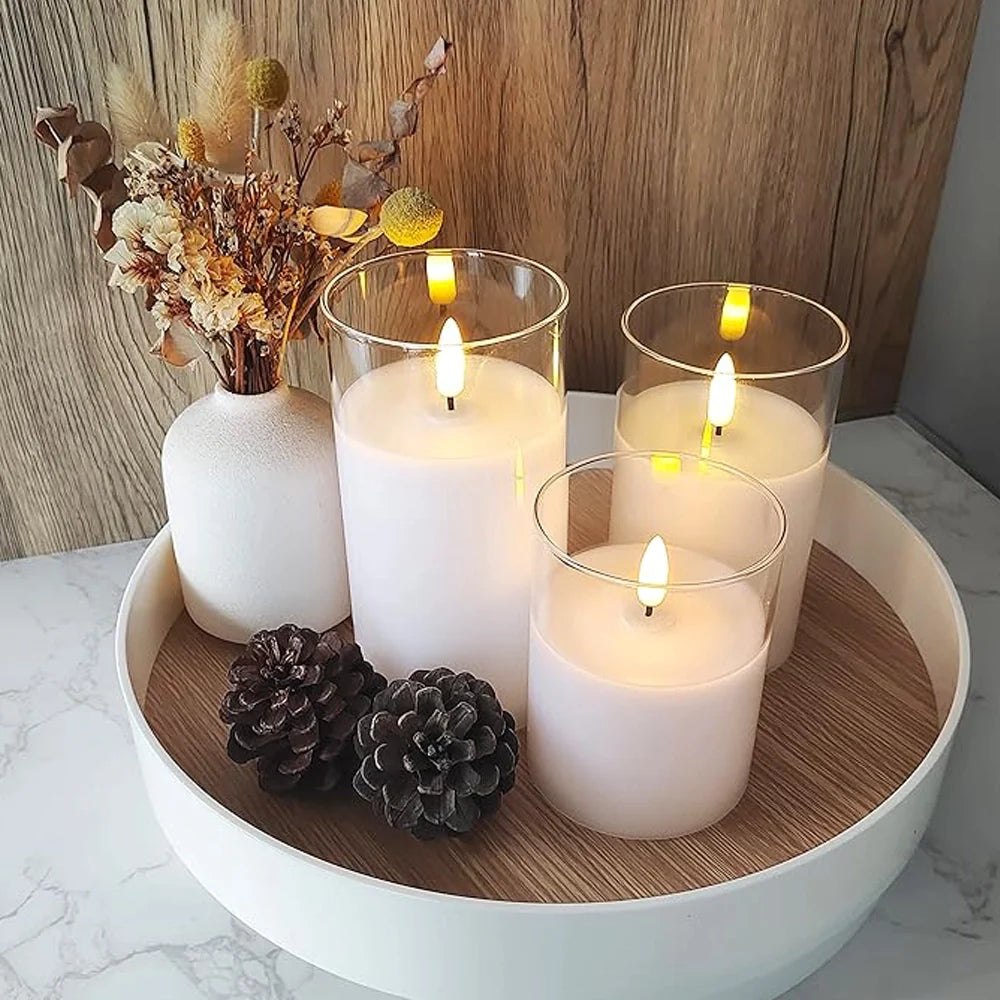 LuxeLumen LED Kaarsenset | Elegante LED kaarsen met afstandsbediening voor sfeervolle ambiance