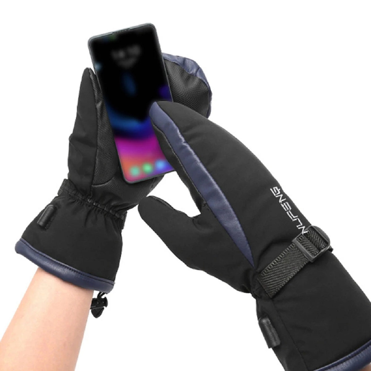 USB-elektrische verwarmde handschoenen | Plug-and-Play, dubbele verwarming, waterdicht ontwerp, geschikt voor skiën, wandelen en dagelijkse winterbescherming