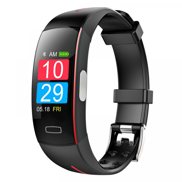 SmartFit™ Compacte Bluetooth Smartwatch – Hartslag- & Bloeddrukmeting voor uw actieve leven
