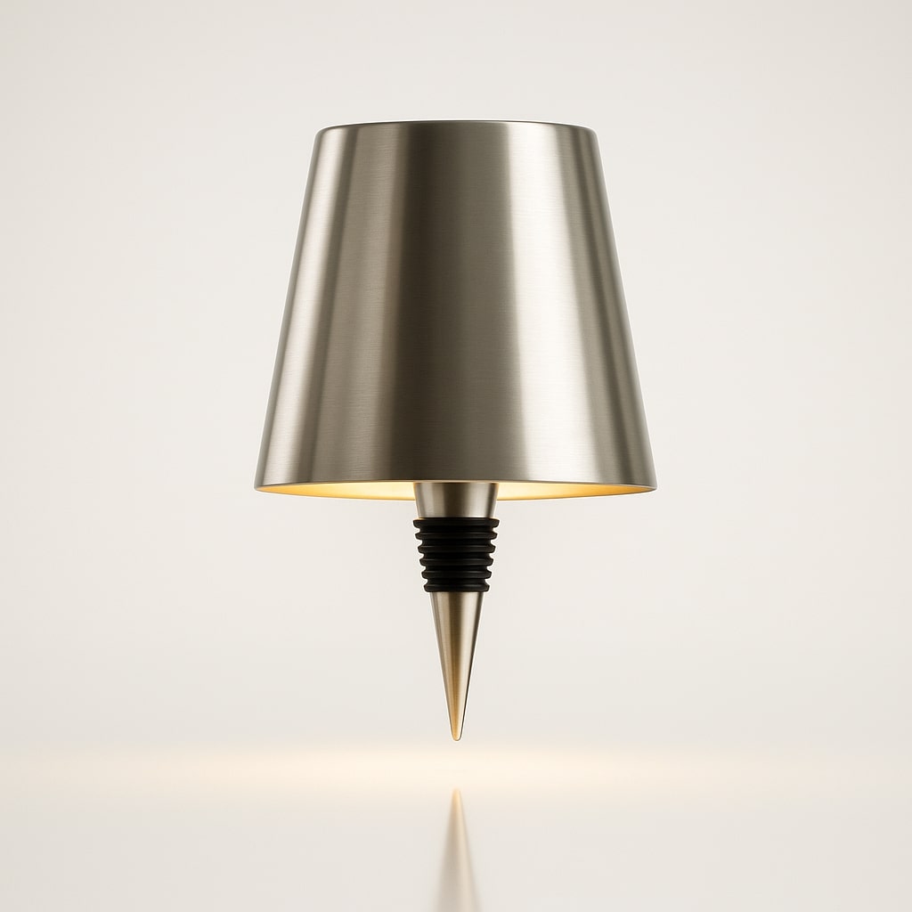 Flaschenlicht | Fles als Tafellamp | Accu Tafellamp | Flesstop | LumiFles