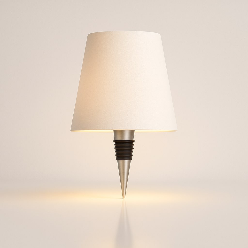 Flaschenlicht | Fles als Tafellamp | Accu Tafellamp | Flesstop | LumiFles