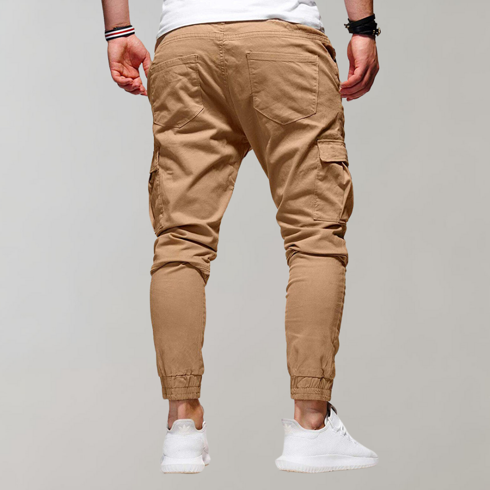 Cargo Broek Heren | Elastische Taille | Comfortabele Werkkleding