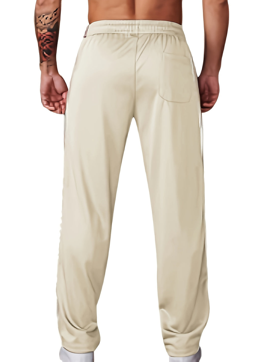 Heren Sportbroek FlexRun – Ademend trainingsmodel met trekkoord in de taille