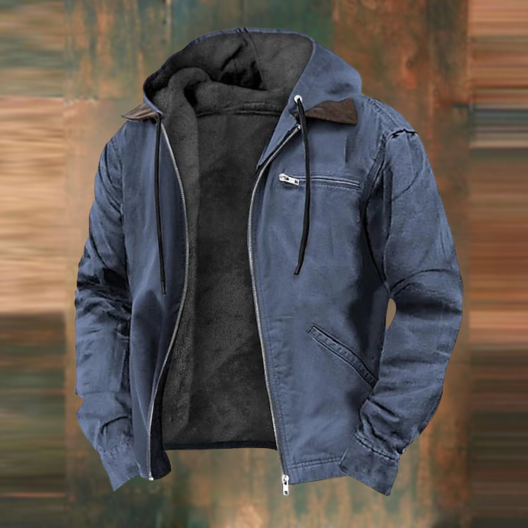 Heren Winterjack ArcticLine – Elegante Warme Halflange Jas