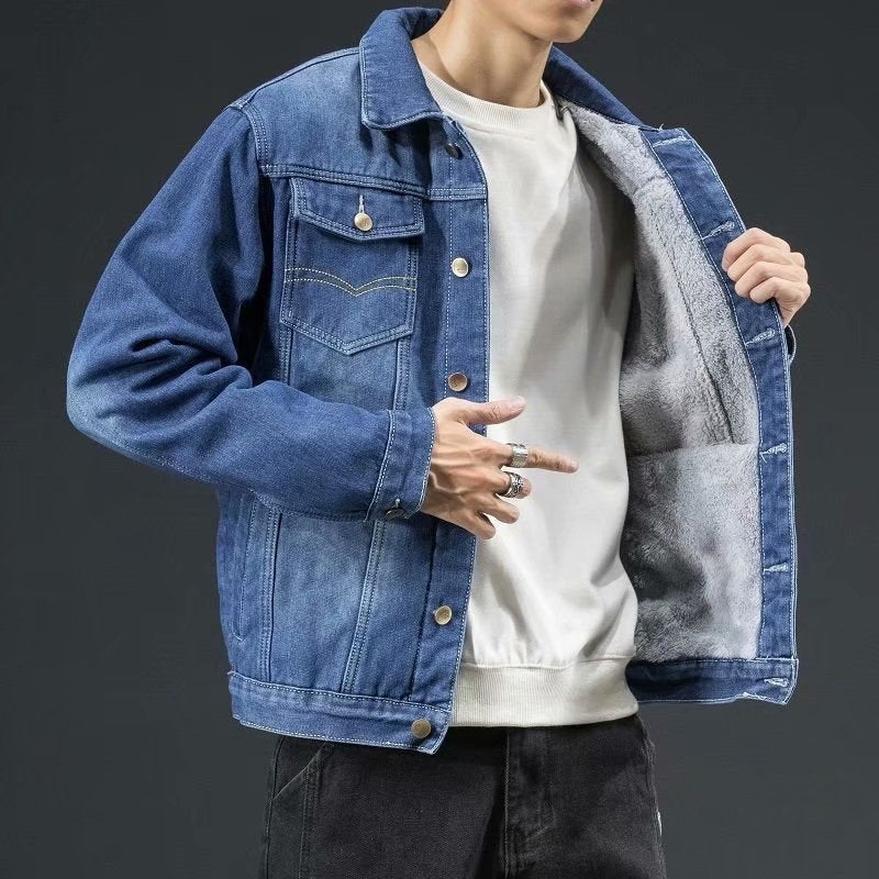 Denim Herenjack – Hoogwaardige Jeansjack met tijdloze Streetwear-look