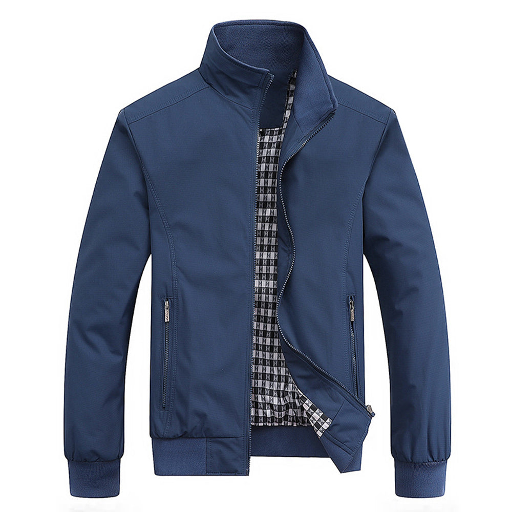 Heren Winterjack RetroShield – Winddichte overgangsjack met tijdloos uiterlijk