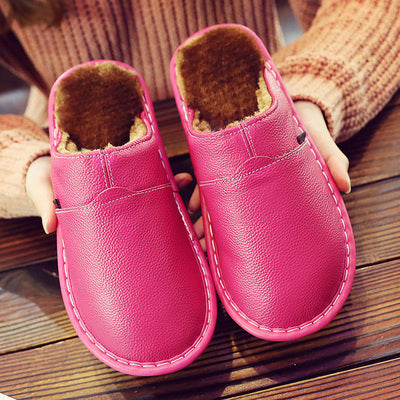 Waterdichte leren heren pantoffels voor de hele dag comfort en duurzaamheid | Rick
