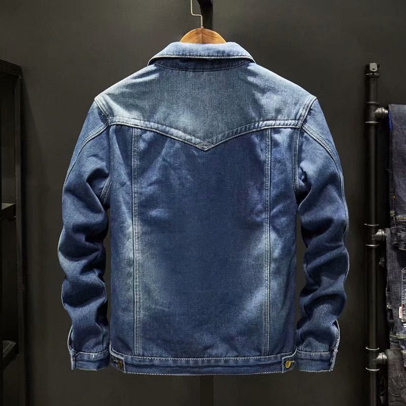 Denim Herenjack – Hoogwaardige Jeansjack met tijdloze Streetwear-look