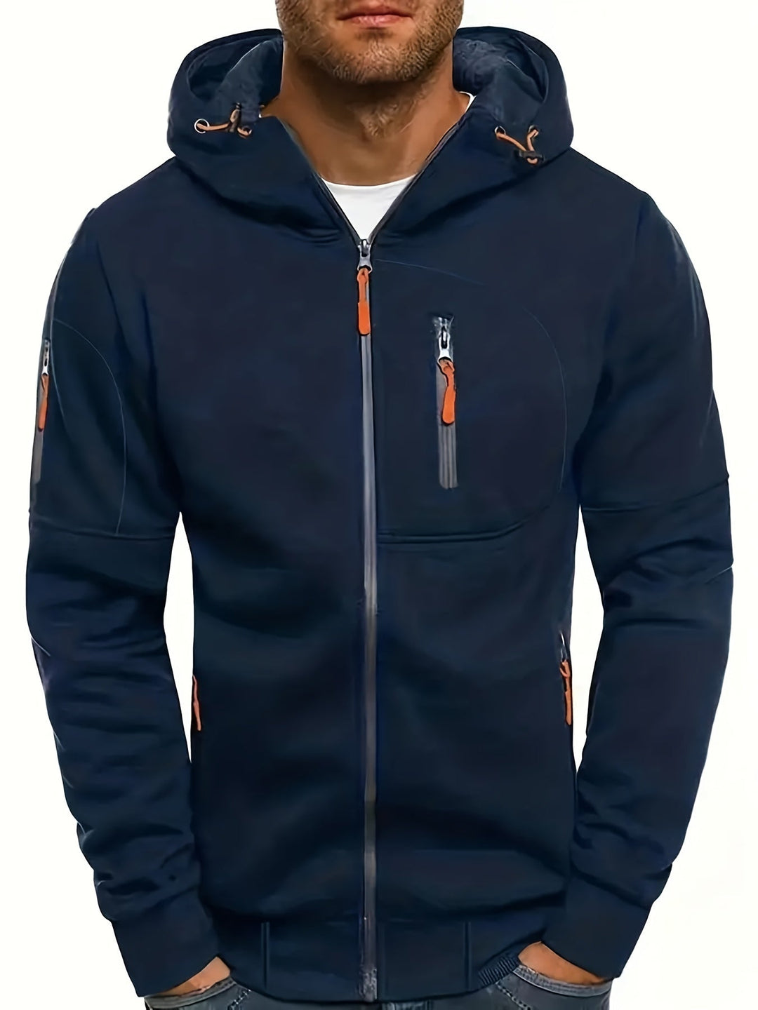Moderne casual hoodie voor heren met ultieme warmte en veelzijdige stijl | Maik