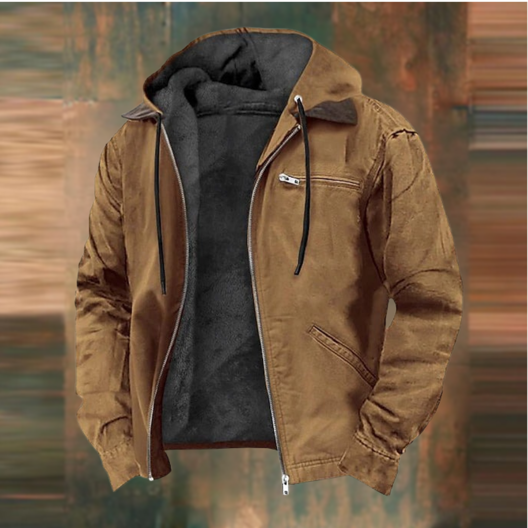 Heren Winterjack ArcticLine – Elegante Warme Halflange Jas