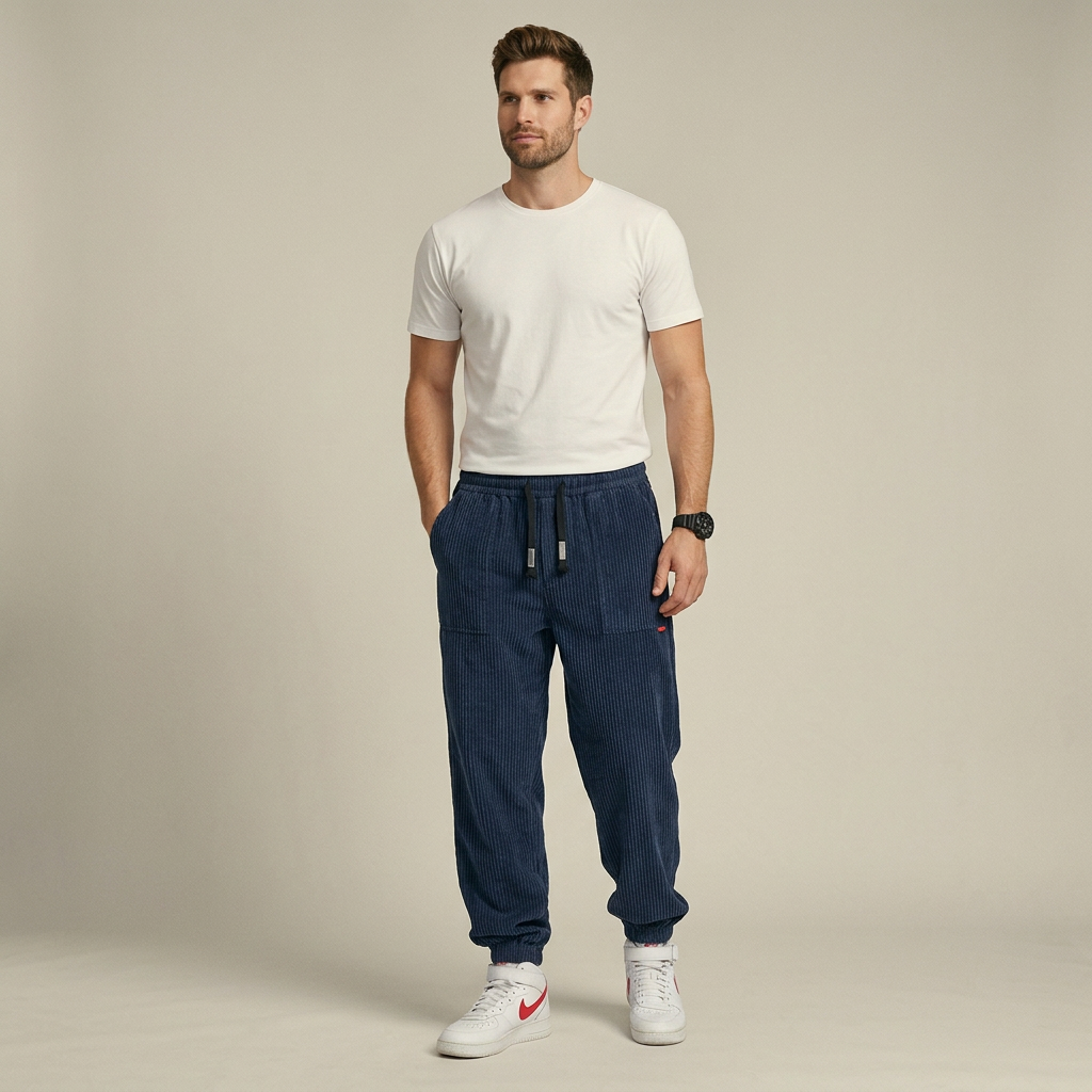 Tommy | Modieuze Corduroy Broek voor Trendy Herfst Looks