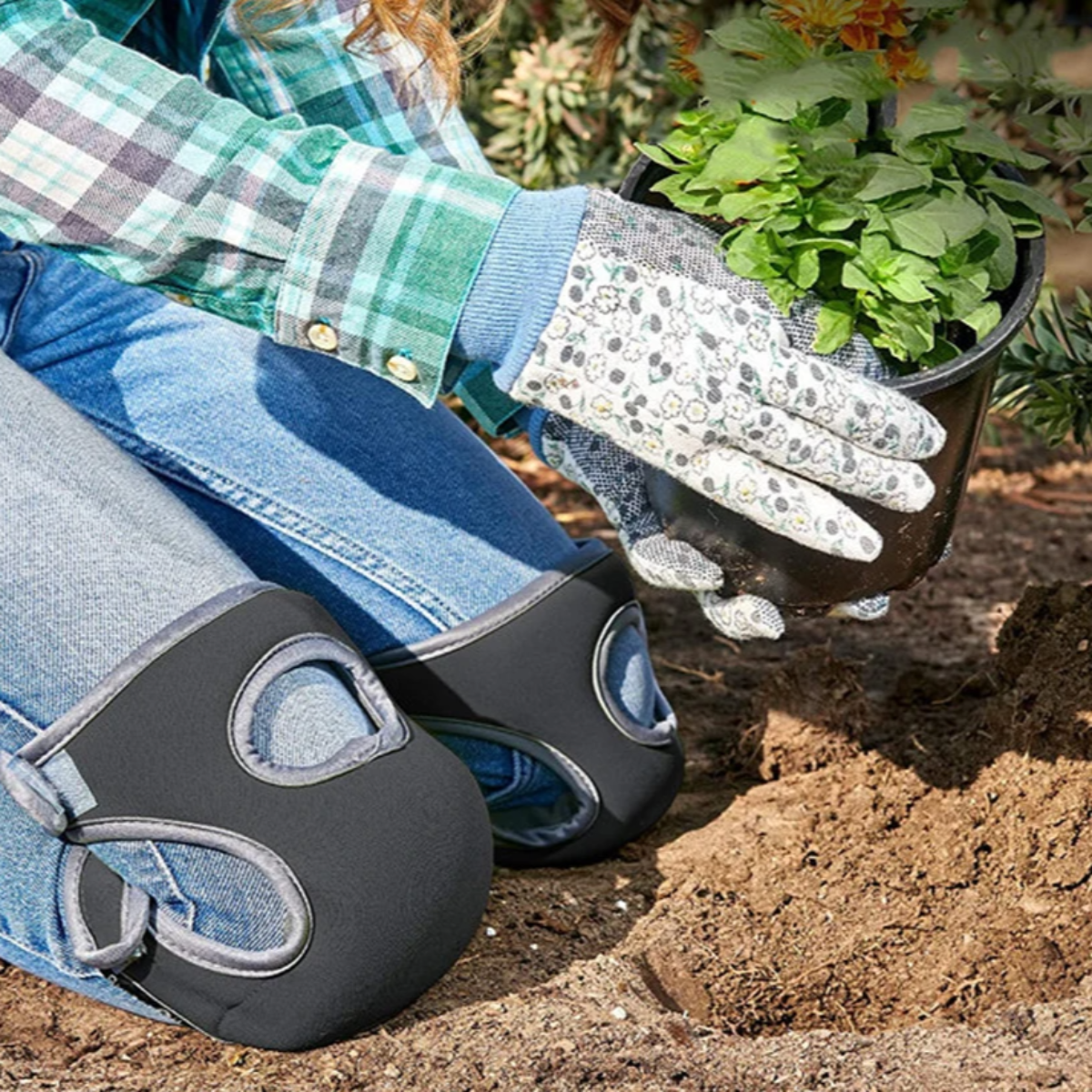 Kniebeschermers voor Tuinieren – GardenGuard