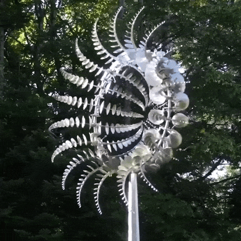 50% Korting | BreezyMetal™ Charm Unieke en Magische Windmolen van Metaal [Laatste Dag Korting]