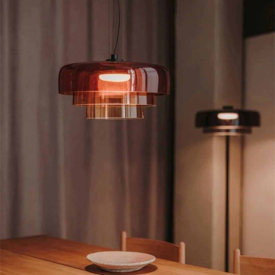 Noordse Glazen Hanglamp
