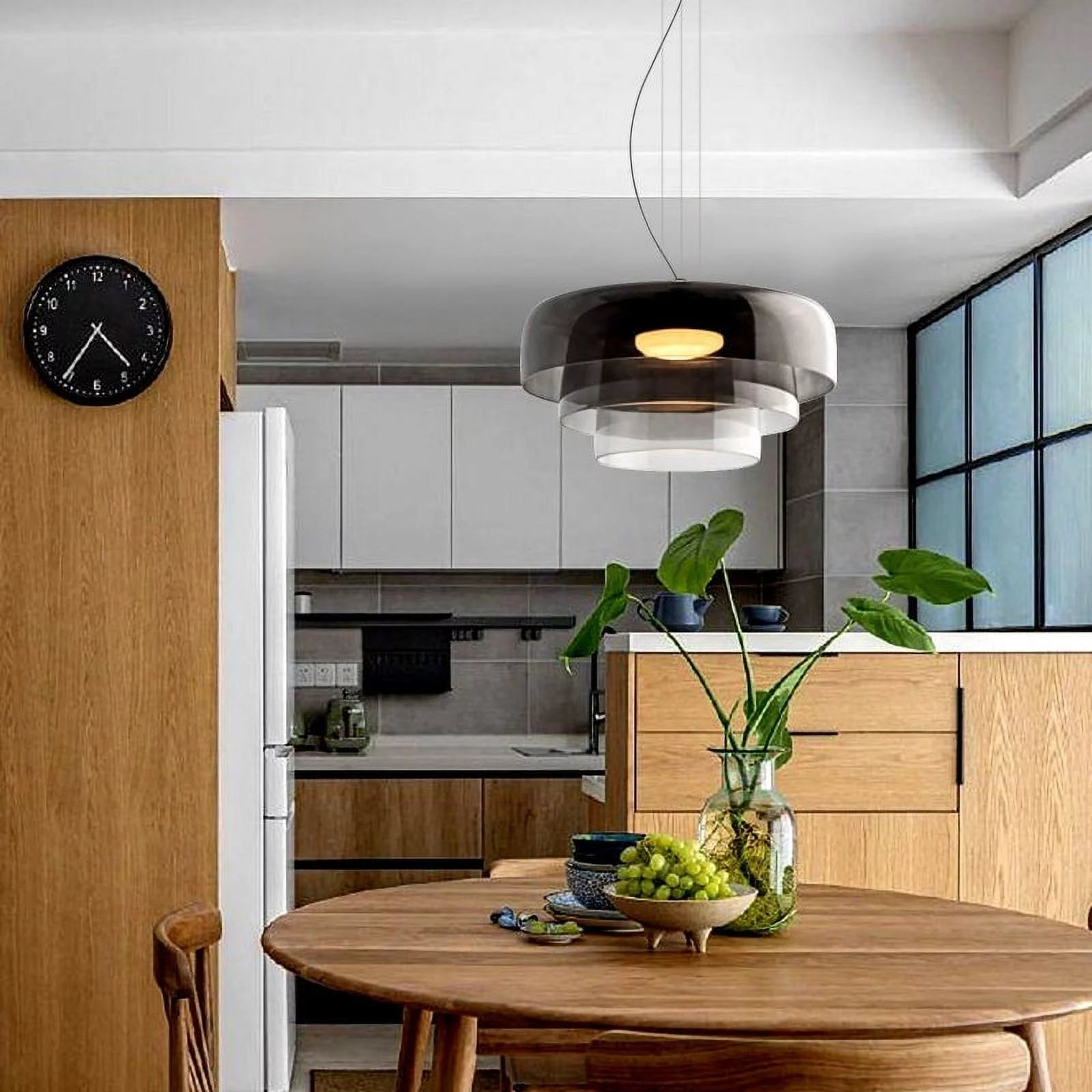 Noordse Glazen Hanglamp