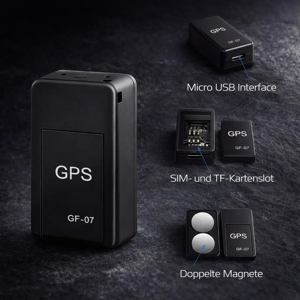 GPS Tracker voor Auto | Mini GPS Tracker zonder Abonnement | Locaro