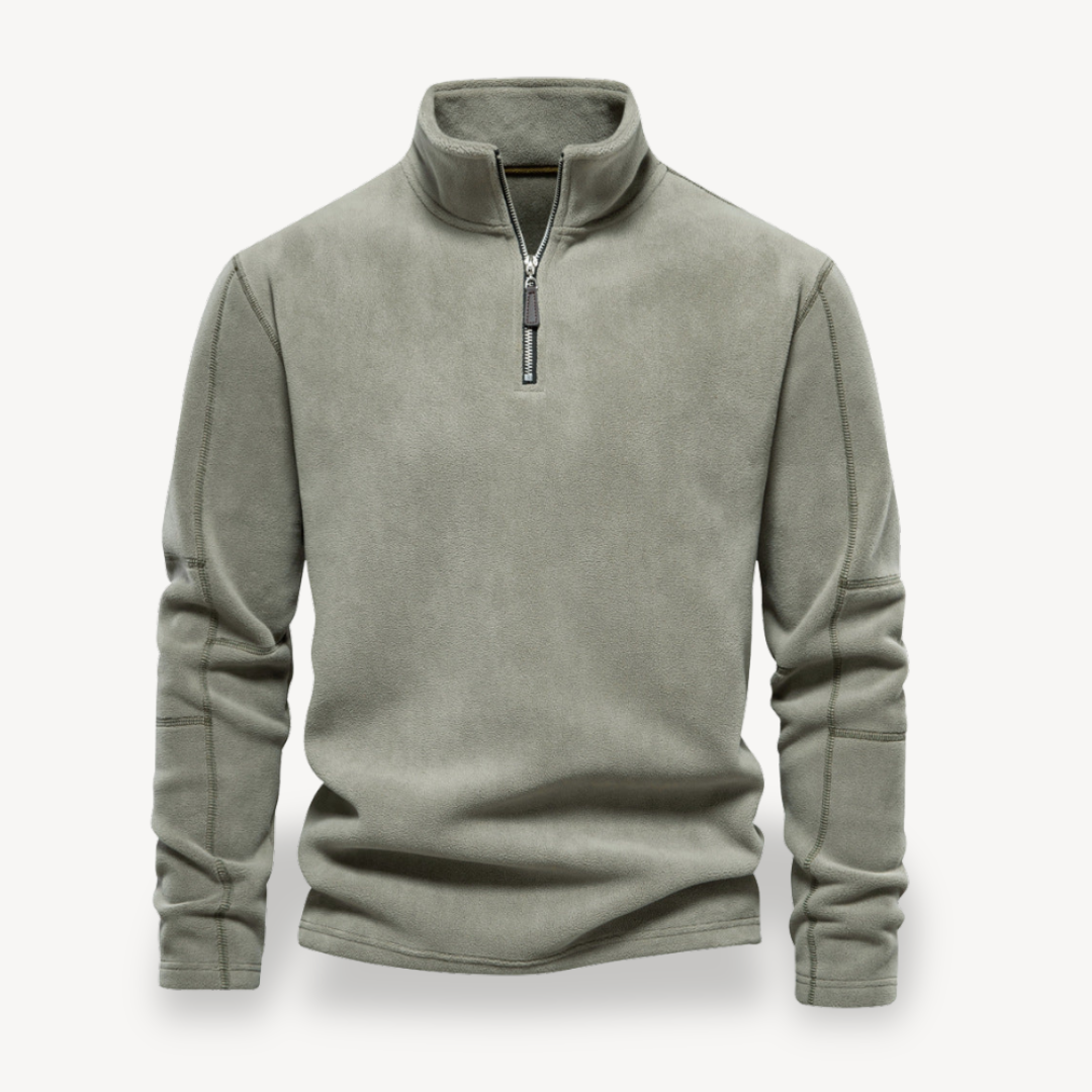 Heren ComfortZip Fleecevest – Warm, Zacht en Praktisch met Rits