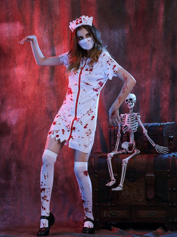 Dames Halloween Kostuum | Bloedige Verpleegster
