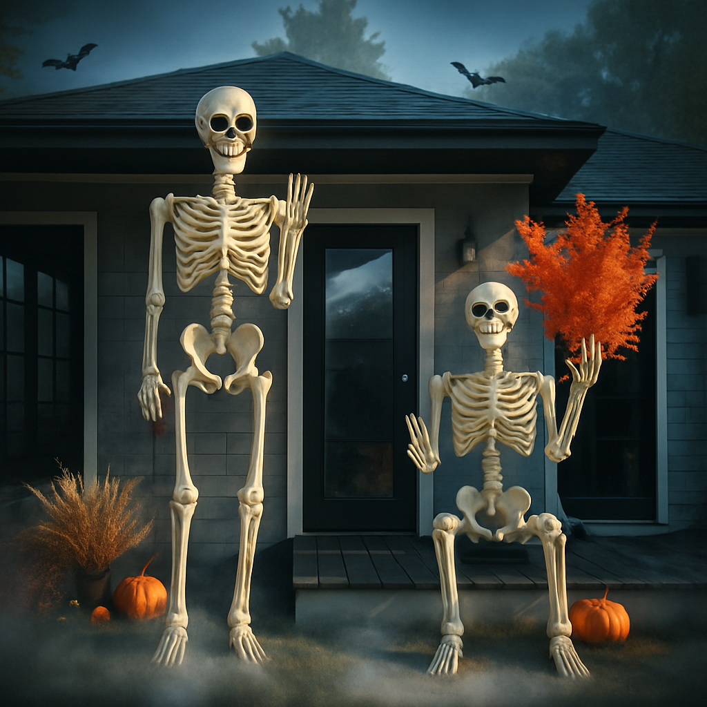 Halloween Buiten Skelet Decoratie