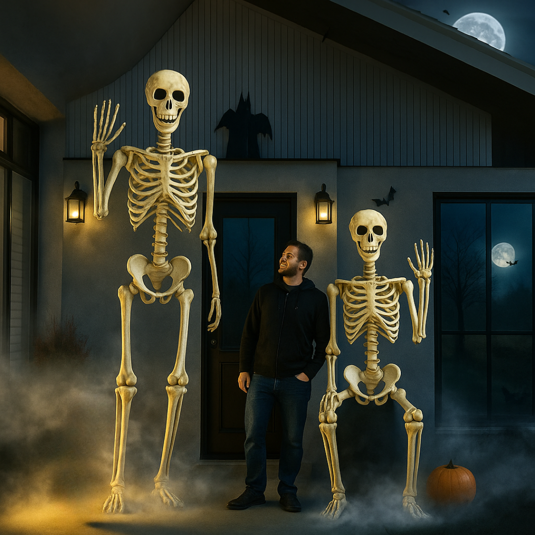 Halloween Buiten Skelet Decoratie