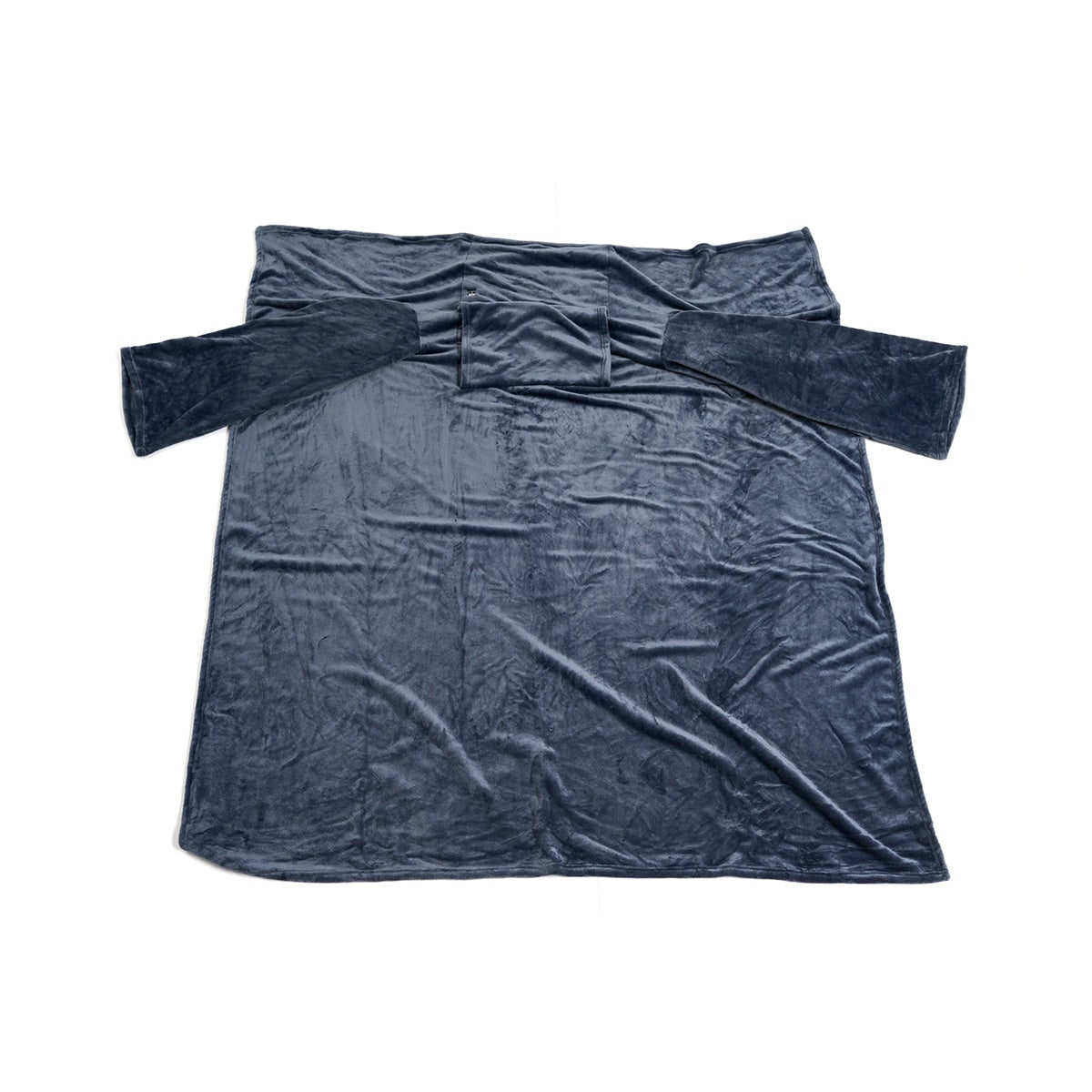 Elektrische Deken met Mouwen en Borstverwarming – Oversized Fleece Warmteplaid voor de Bank