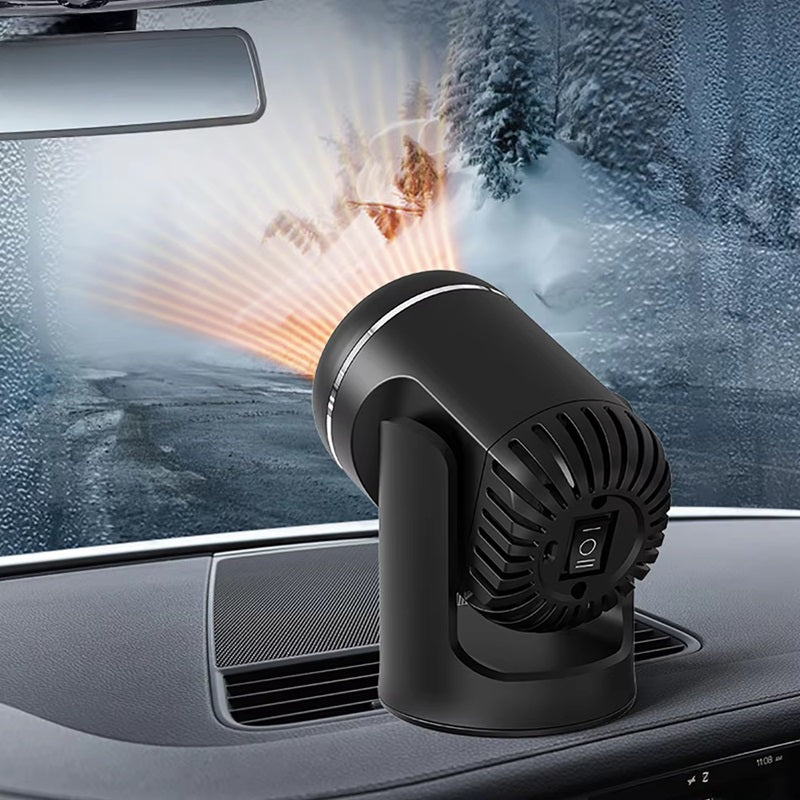 12V Autoverwarming – Draagbare Autoheater met 360° Rotatie & Beveiliging