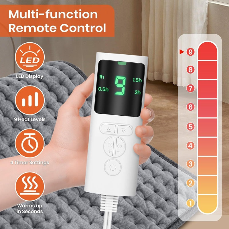 Elektrisch Verwarmingskussen met Timer – Instelbare Temperatuur