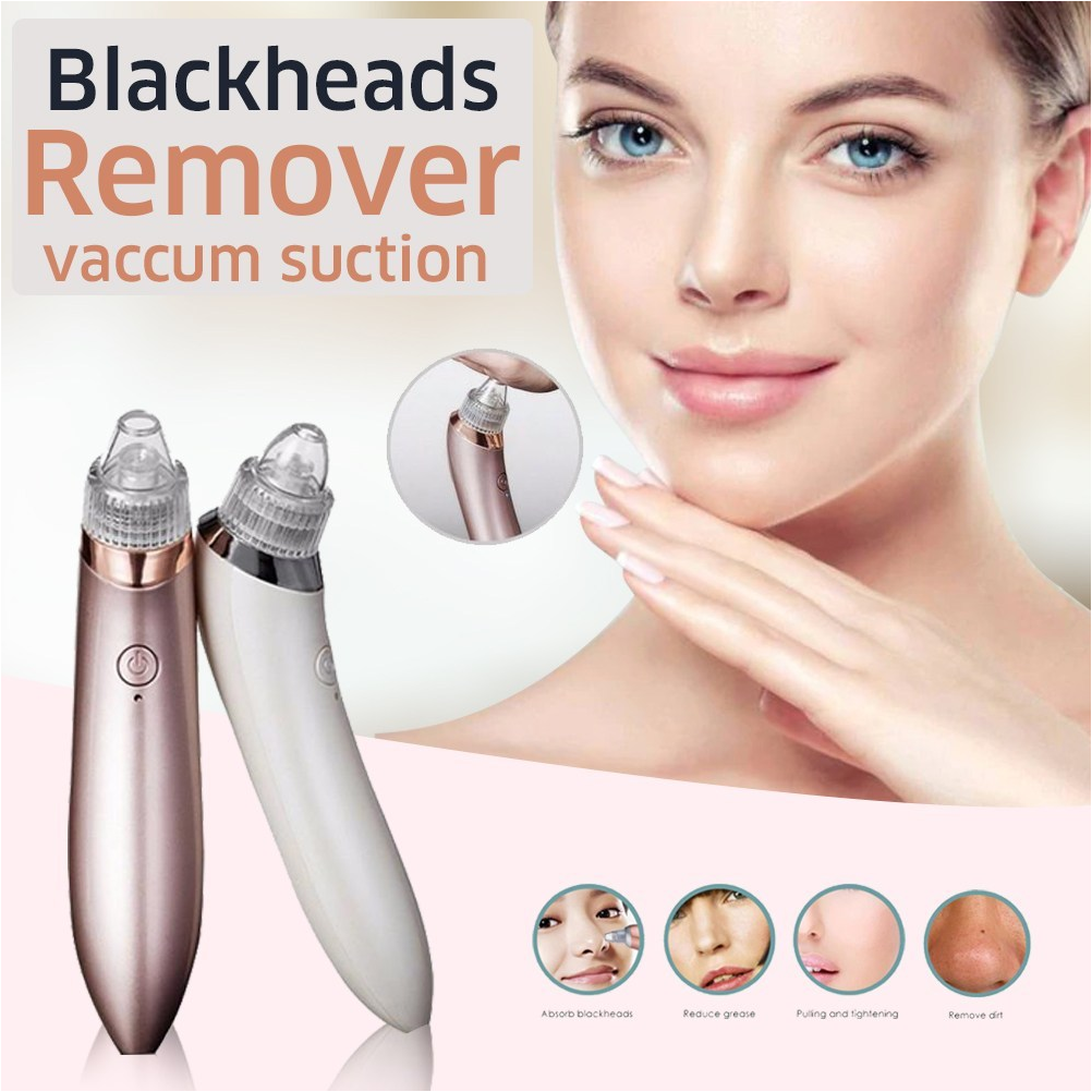 LuxeGlow Elite Blackhead Verwijderapparaat | Oplaadbare 4-in-1 oplossing voor een heldere, stralende huid