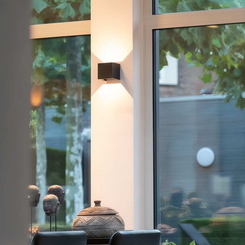 LuxeLumen Waterdichte Wandlamp | Verstelbare stralingshoek voor optimale verlichting