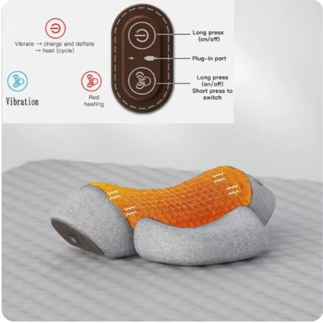 NeckEase Therapy Massager | Ervaar de rust, verlicht de pijn in je nek en rug