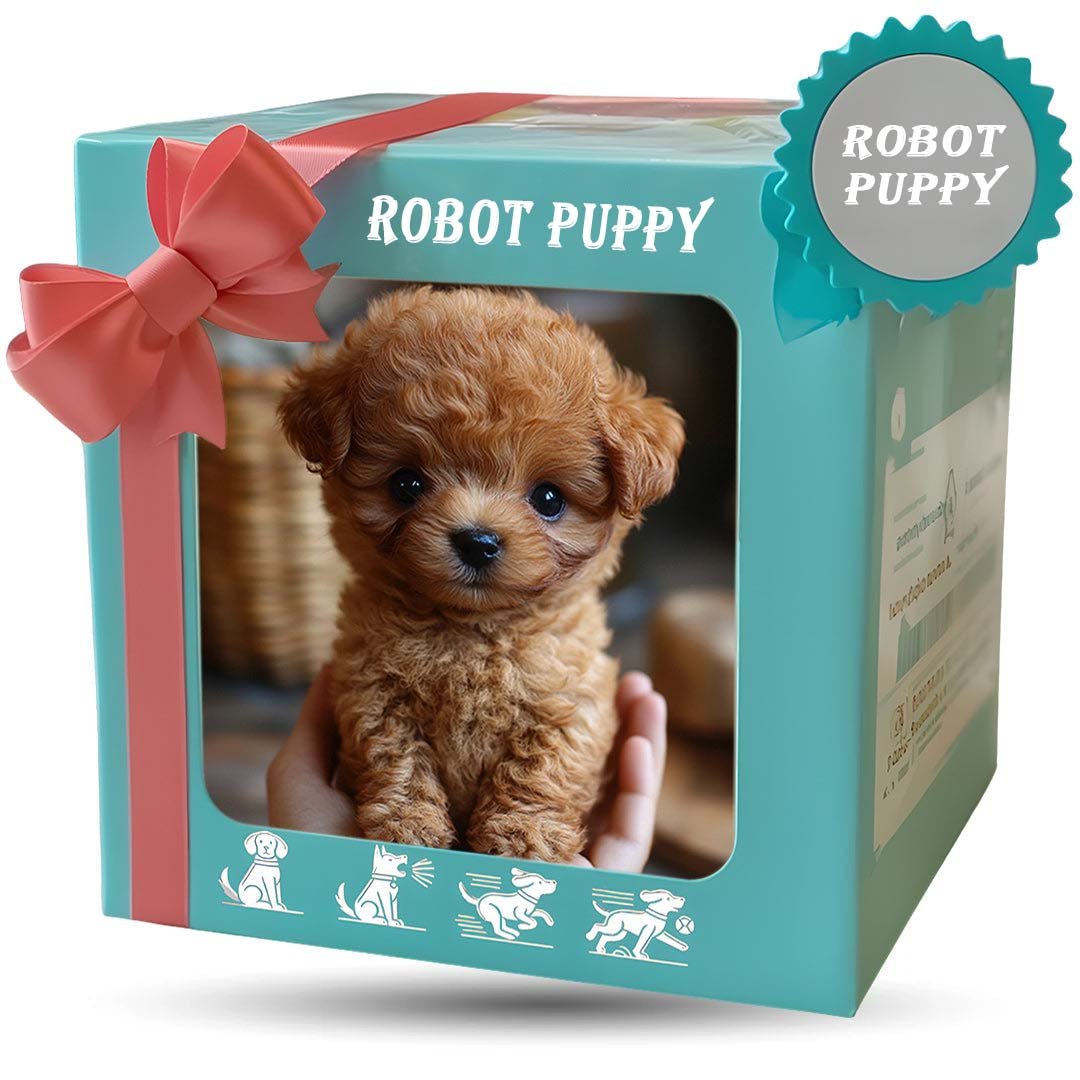 CuddlePup Slimme Robotpuppy hond | Perfect cadeau voor kinderen & ouderen