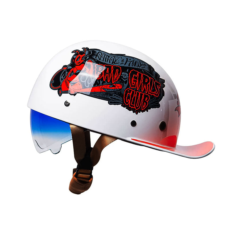 Motorfiets Baseballhelm - DOT-goedgekeurd