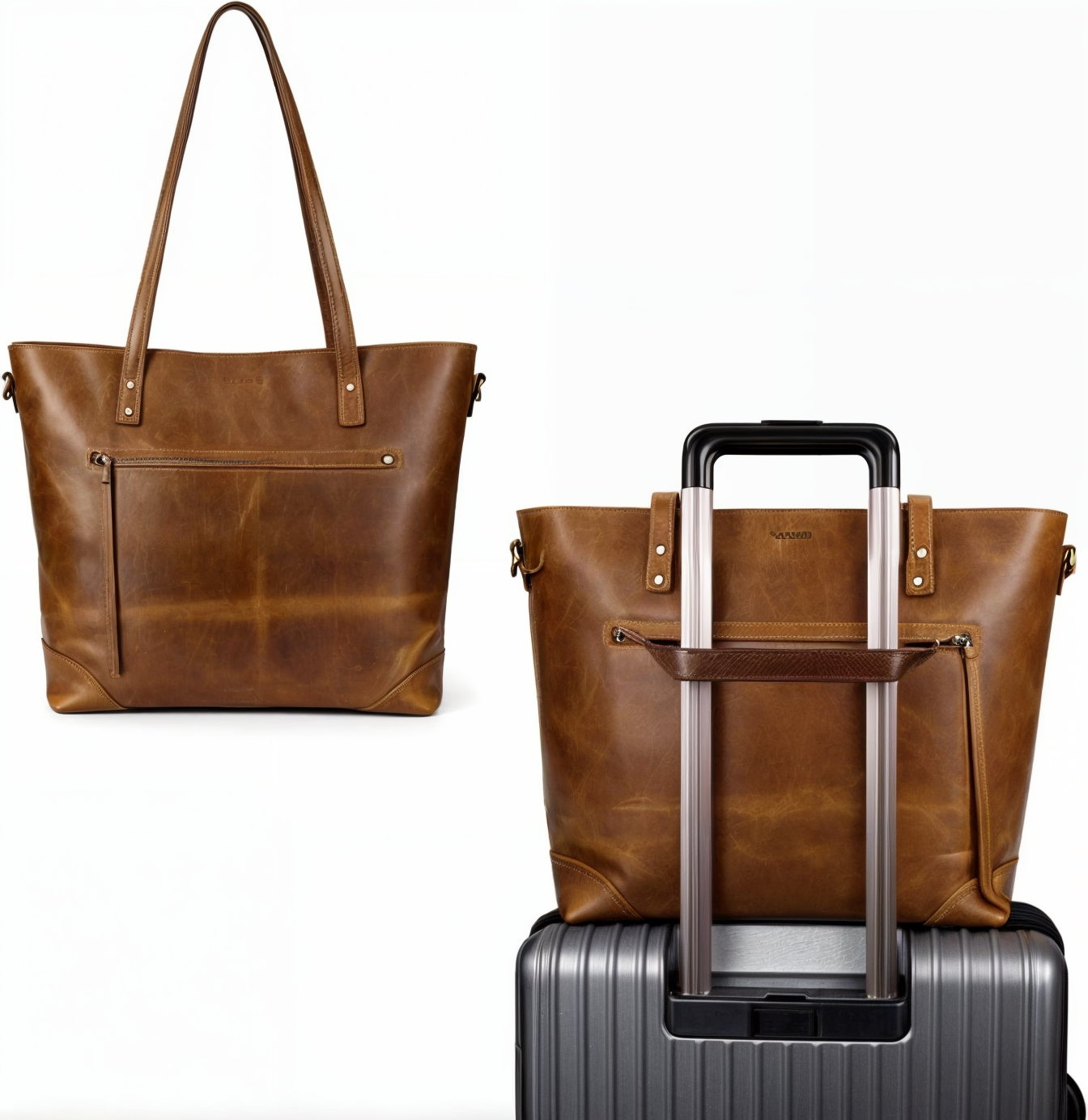 Vintage Kunstleder Tas