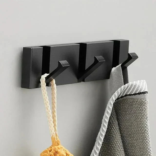 Elegante RVS Wandhaken – Opvouwbare, Ruimtebesparende Haak voor Badkamers en Woonruimtes