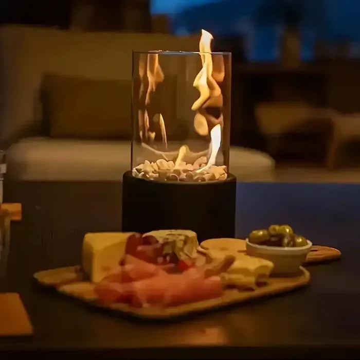 Stijlvolle Tafelhaard GlowLuxe Lantaarn voor Gezelligheid in Huis