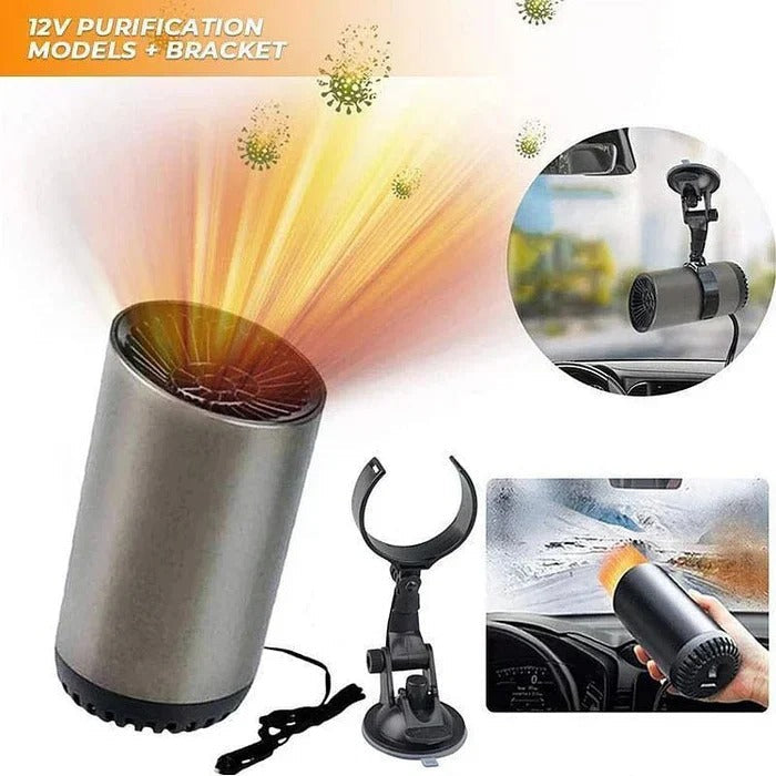 12V Auto Kachel & Koeler – Draaibare Bekerhouder met Verwarming