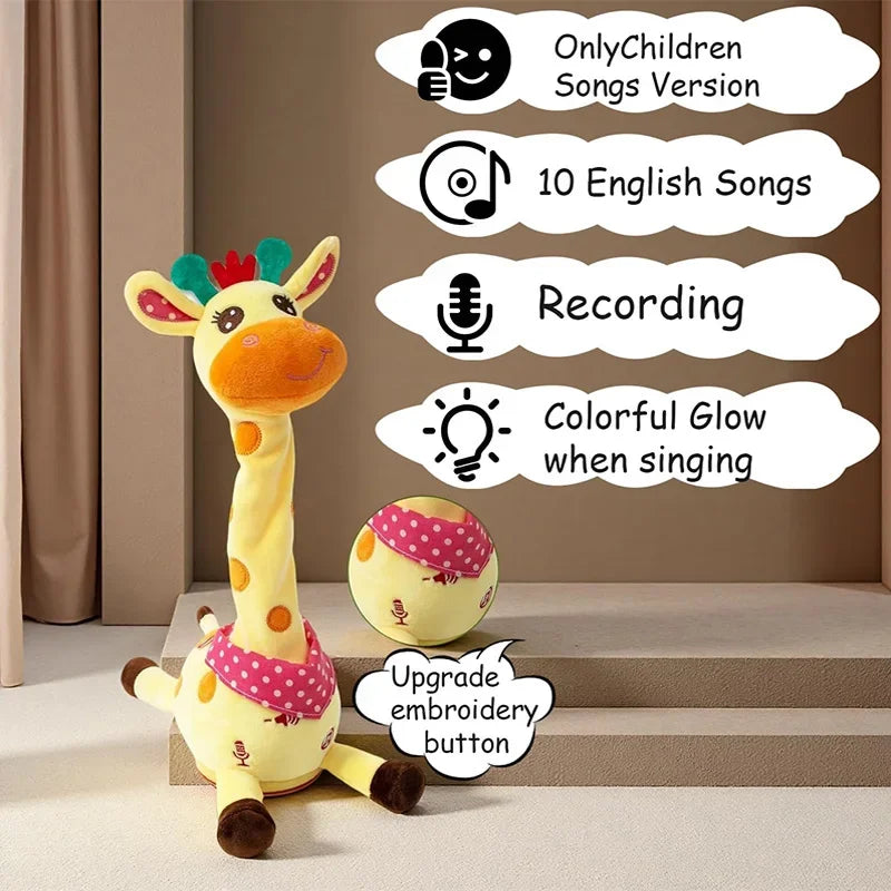 Giraffe Groove Plush Toy | Zachte en knuffelige metgezel voor eindeloos speelplezier
