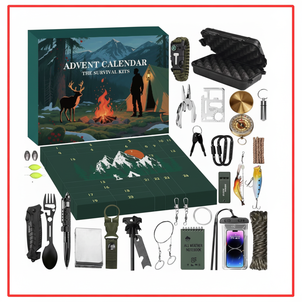 Gereedschap Adventskalender – 24 Dagen met Outdoor & Avontuurlijke Tools
