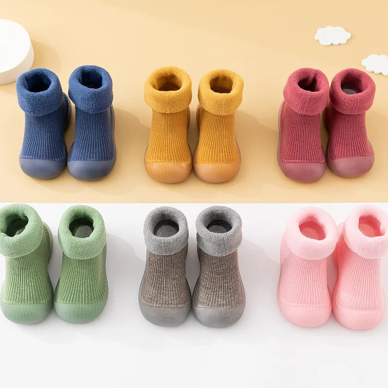 Warme veiligheid – Rutschfesten sokken schoenen voor peuters