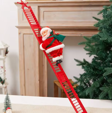 SantaClimb | Santa's Muzikale Klim Feestdecoratie Interactief Speelgoed
