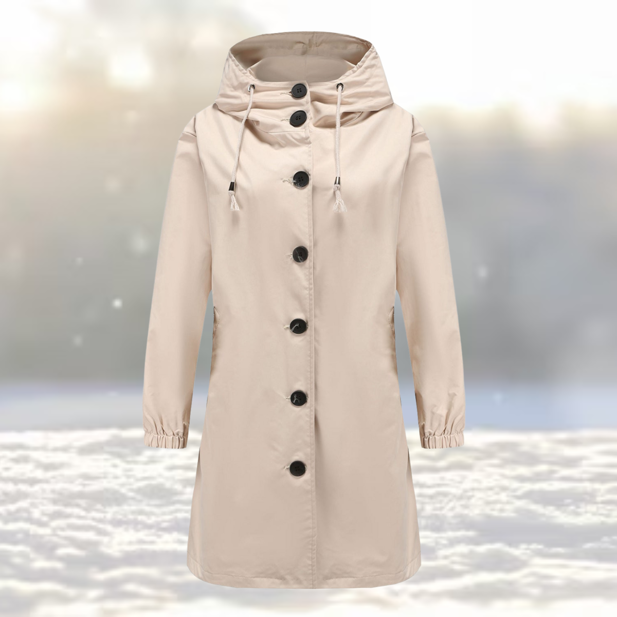 Waterbestendige Trenchcoat voor Dames – Stijlvolle Regenjas voor Elk Weertype