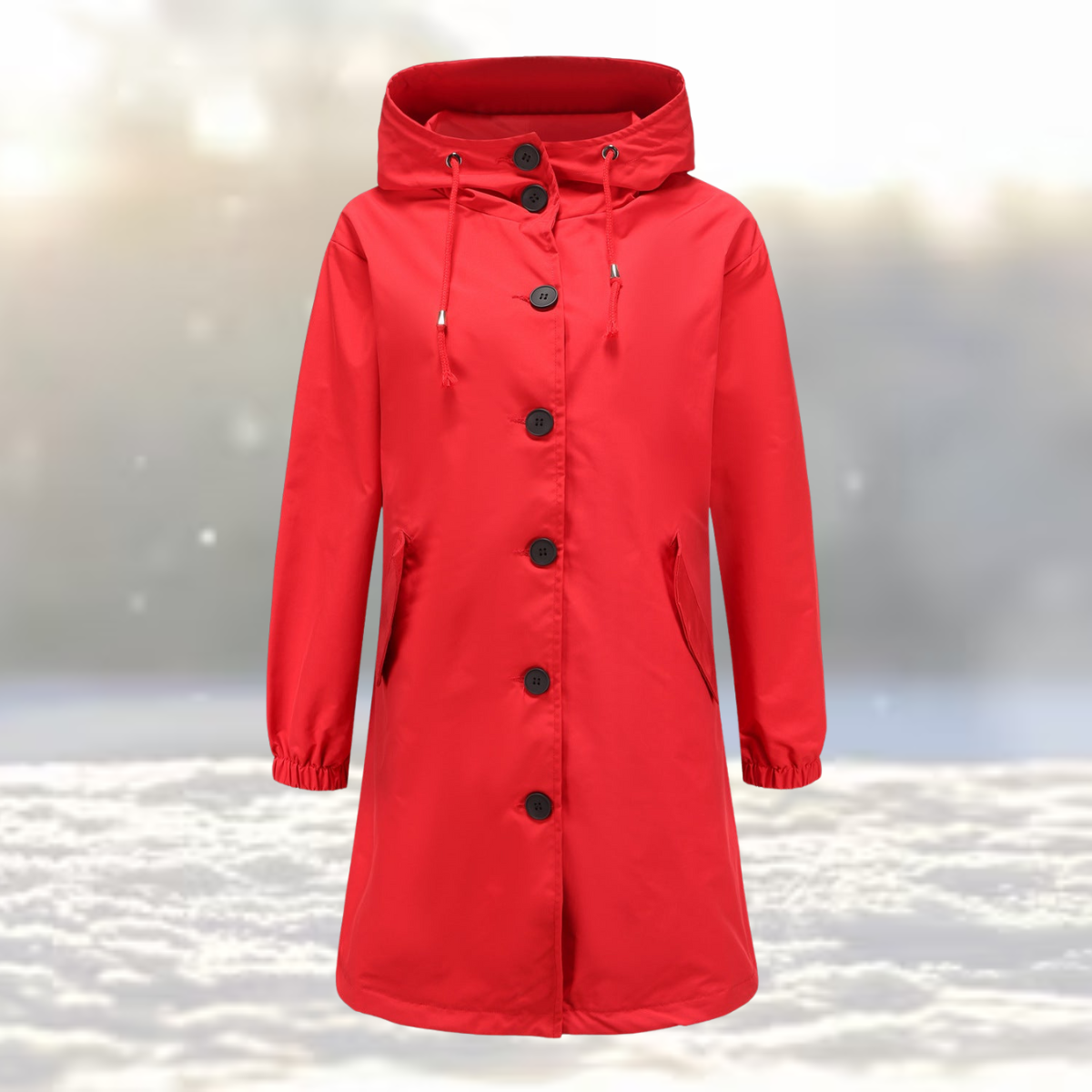 Waterbestendige Trenchcoat voor Dames – Stijlvolle Regenjas voor Elk Weertype