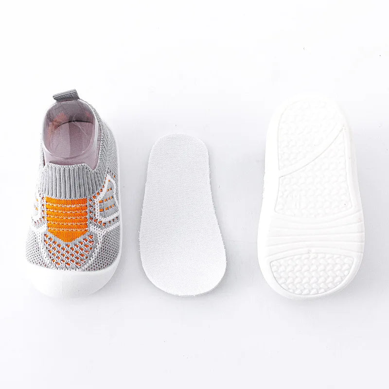 TinyTreads Slip-Ons | Ademende antislipschoenen van mesh