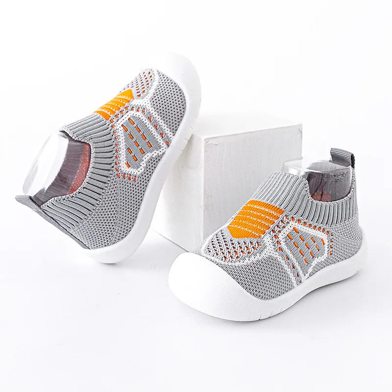 TinyTreads Slip-Ons | Ademende antislipschoenen van mesh