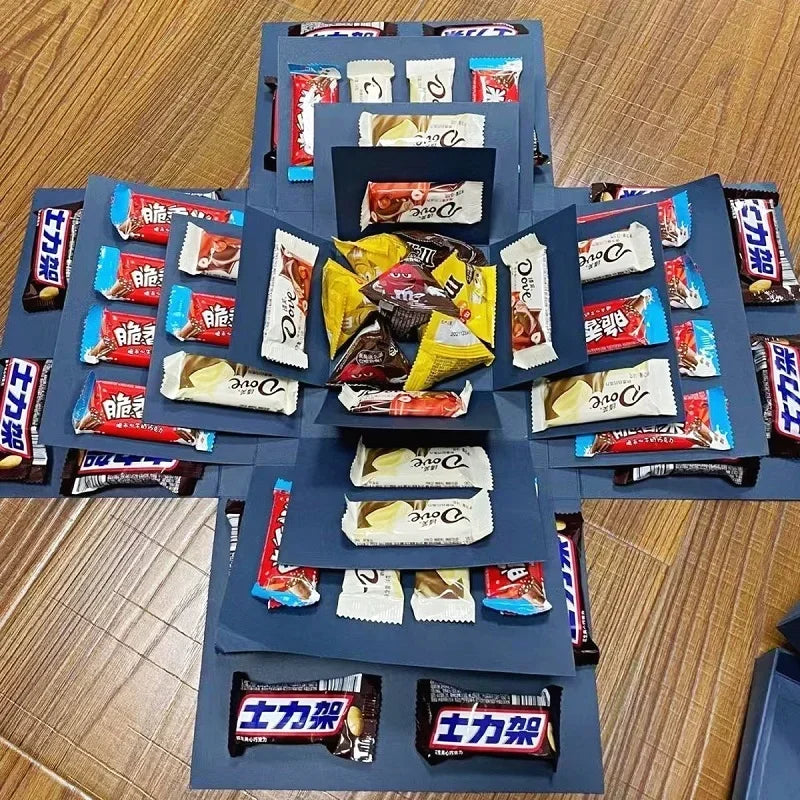 Verrassings-Explosie Geschenkdoos-Kit