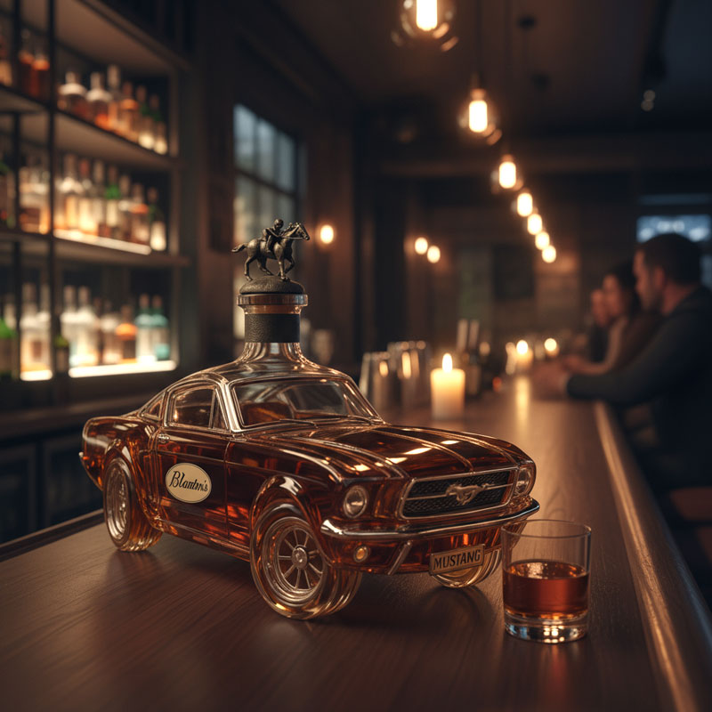 BowLift | Mustang Auto-vormige Whiskey Dekanter